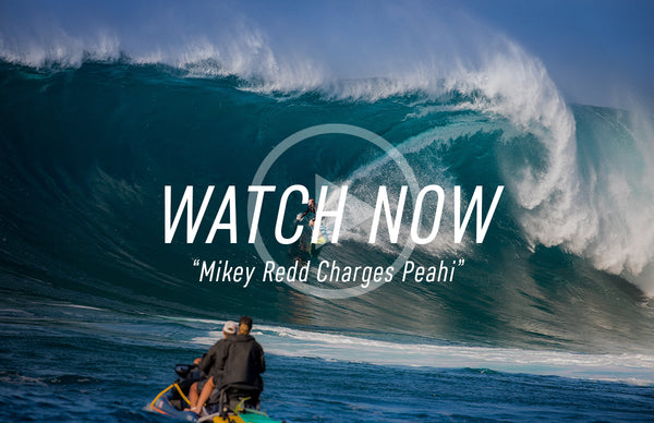 Mikey Redd Charges Peahi